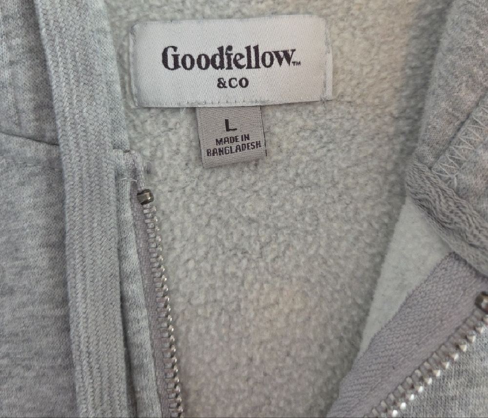 Goodfellow & Co Light Gray Hoodie - Picture 3 of 4